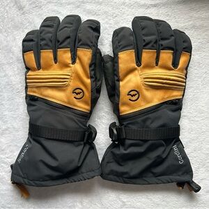 Gordini Black & Tan Gloves - XL